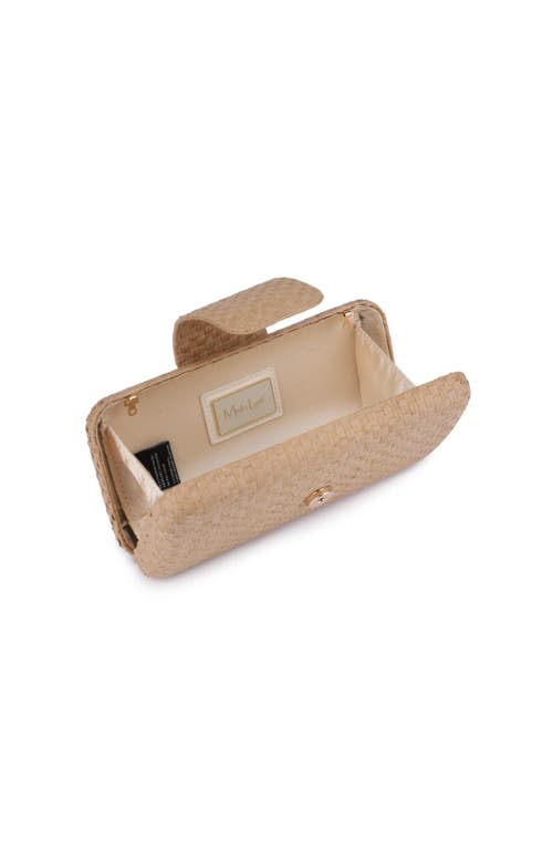 Moda Luxe Sylvi Evening Bag In Tan