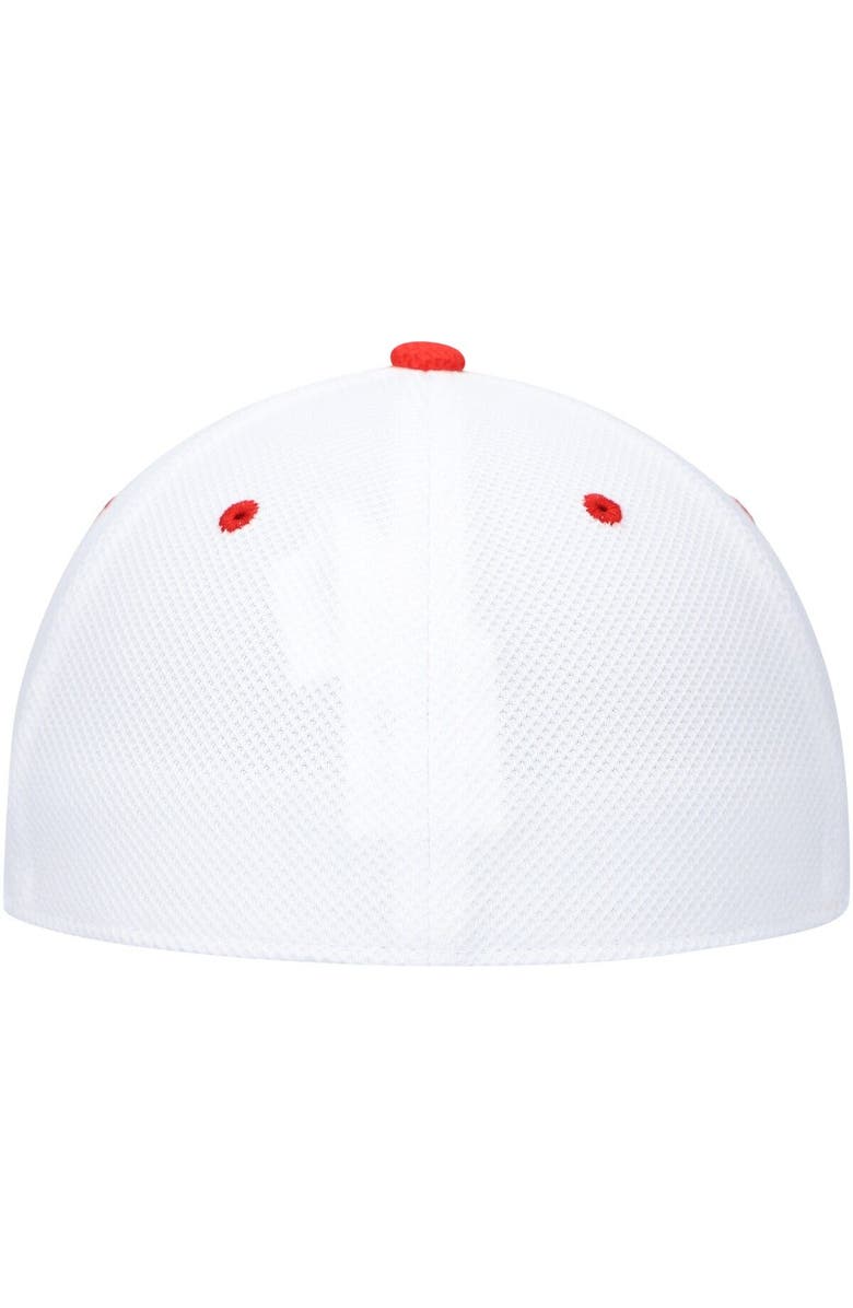 adidas Men's adidas White Louisville Cardinals On-Field Baseball Fitted Hat, Alternate, color, 