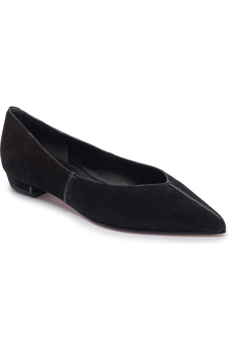 Bernardo Footwear Lana Ballet Flat, Alternate, color, Black
