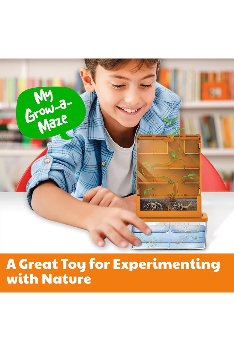 Green Science Grow A Maze, DIY Mini Plant Growth Lab, Kids 5+, Alternate, color, Multicolored