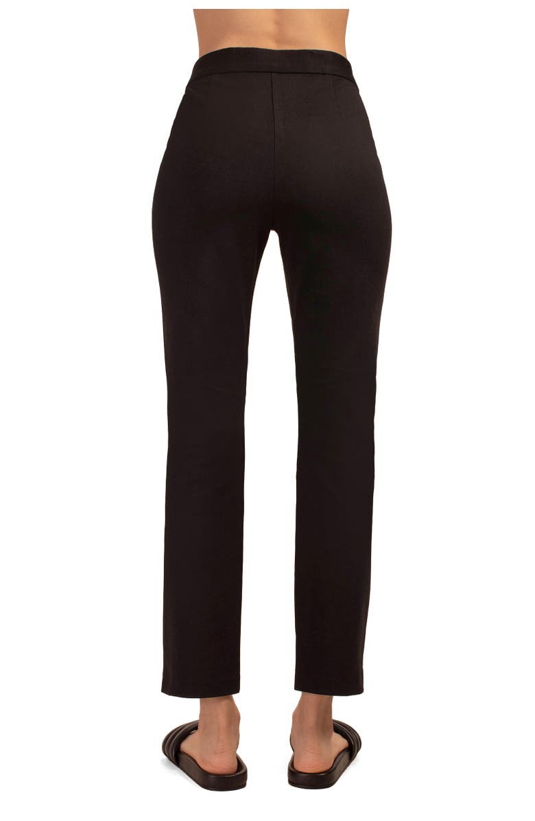 Trina Turk Laze Ponte Legging, Alternate, color, Black