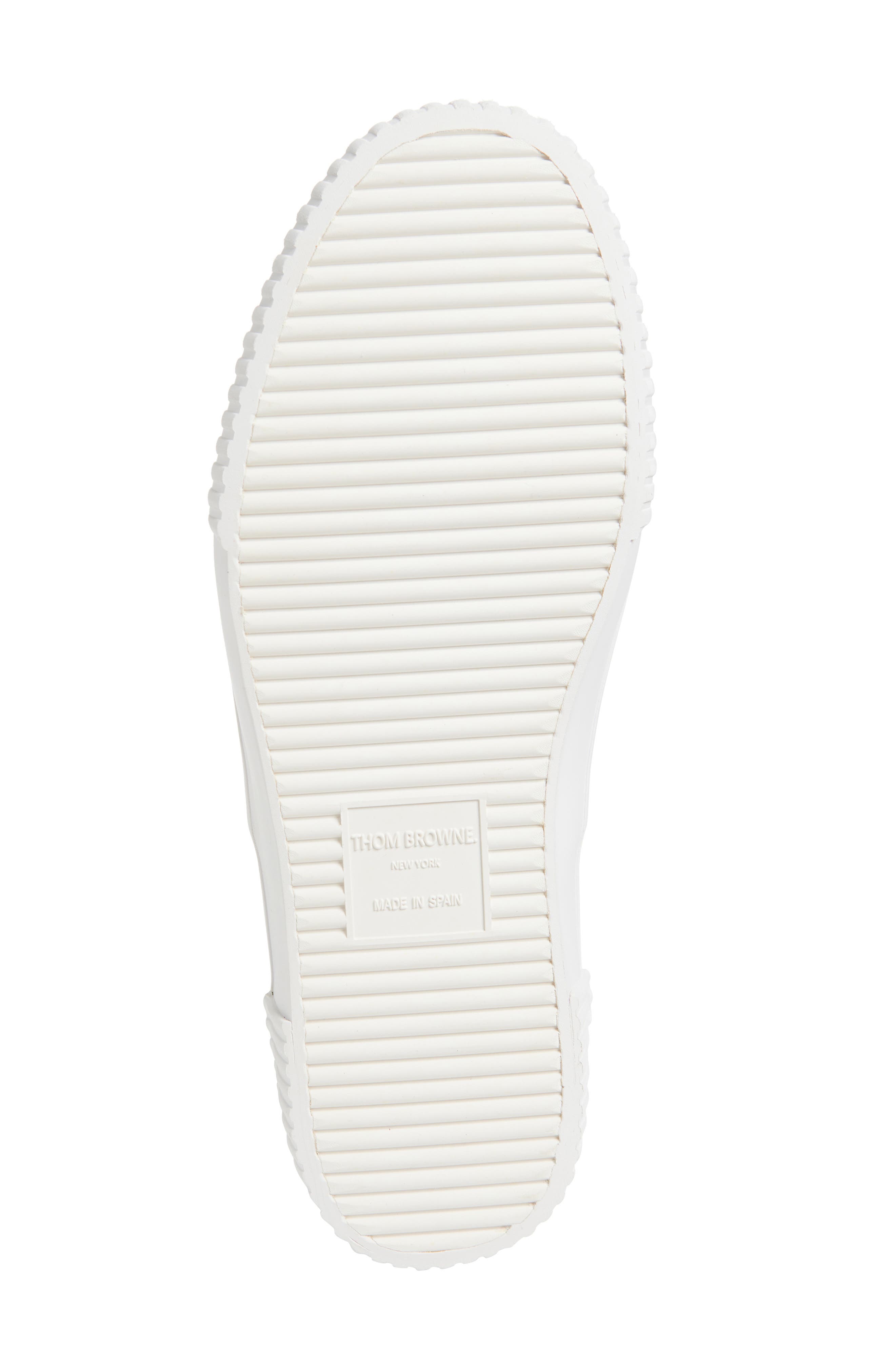 Thom Browne Heritage Low Top Sneaker, Alternate, color, White