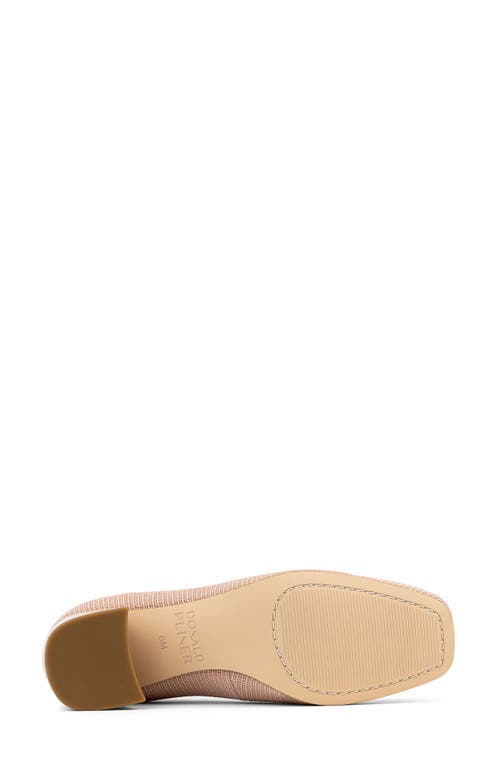 Shop Donald Pliner Square Toe Pump In Rosette