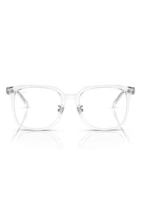 Men s White Eyeglasses