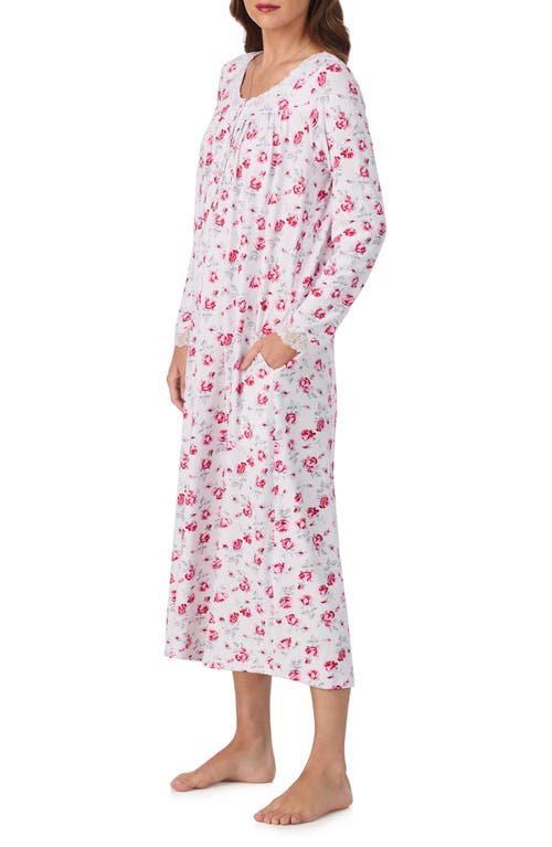 Eileen West Long Sleeve Ballet Nightgown In White
