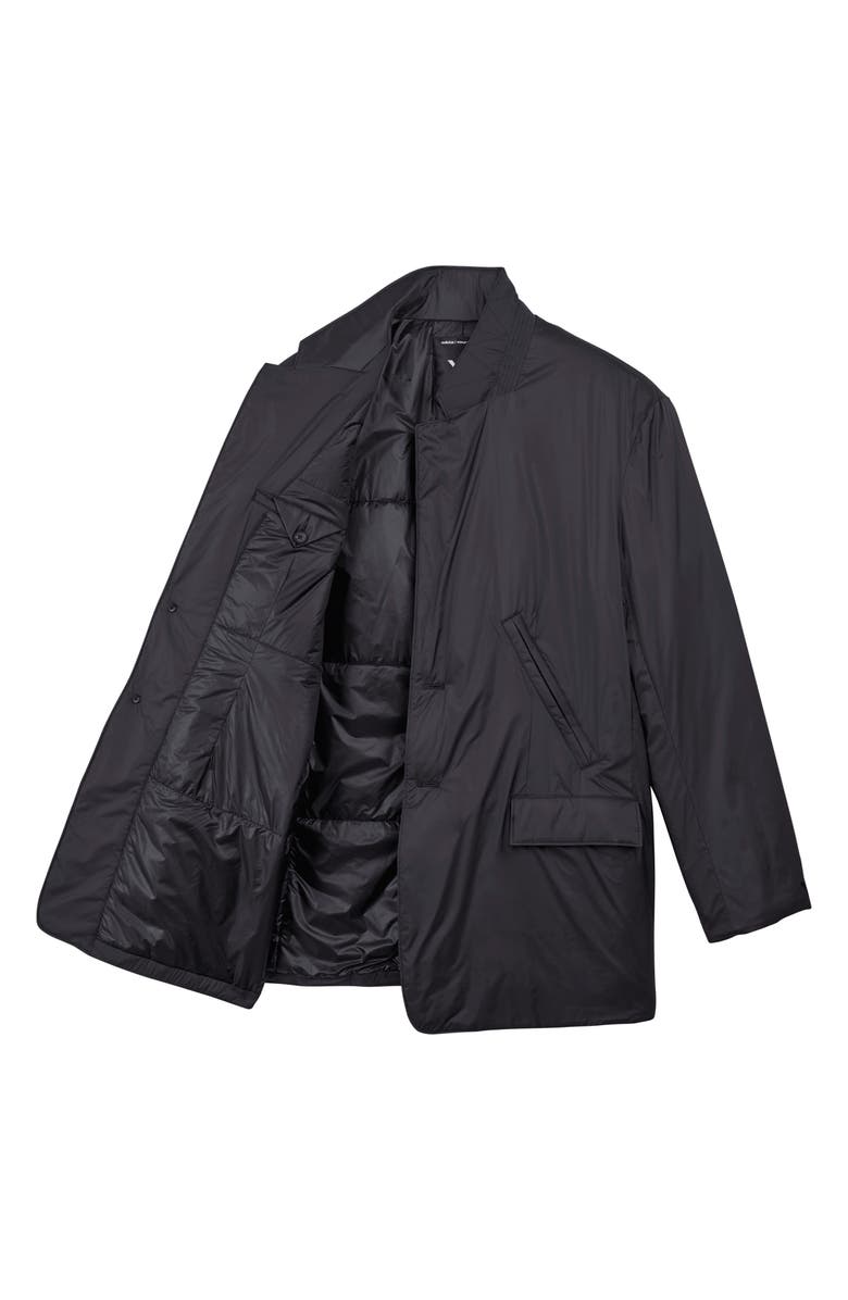 Y-3 Water Resistant Quilted Coat, Alternate, color, 
