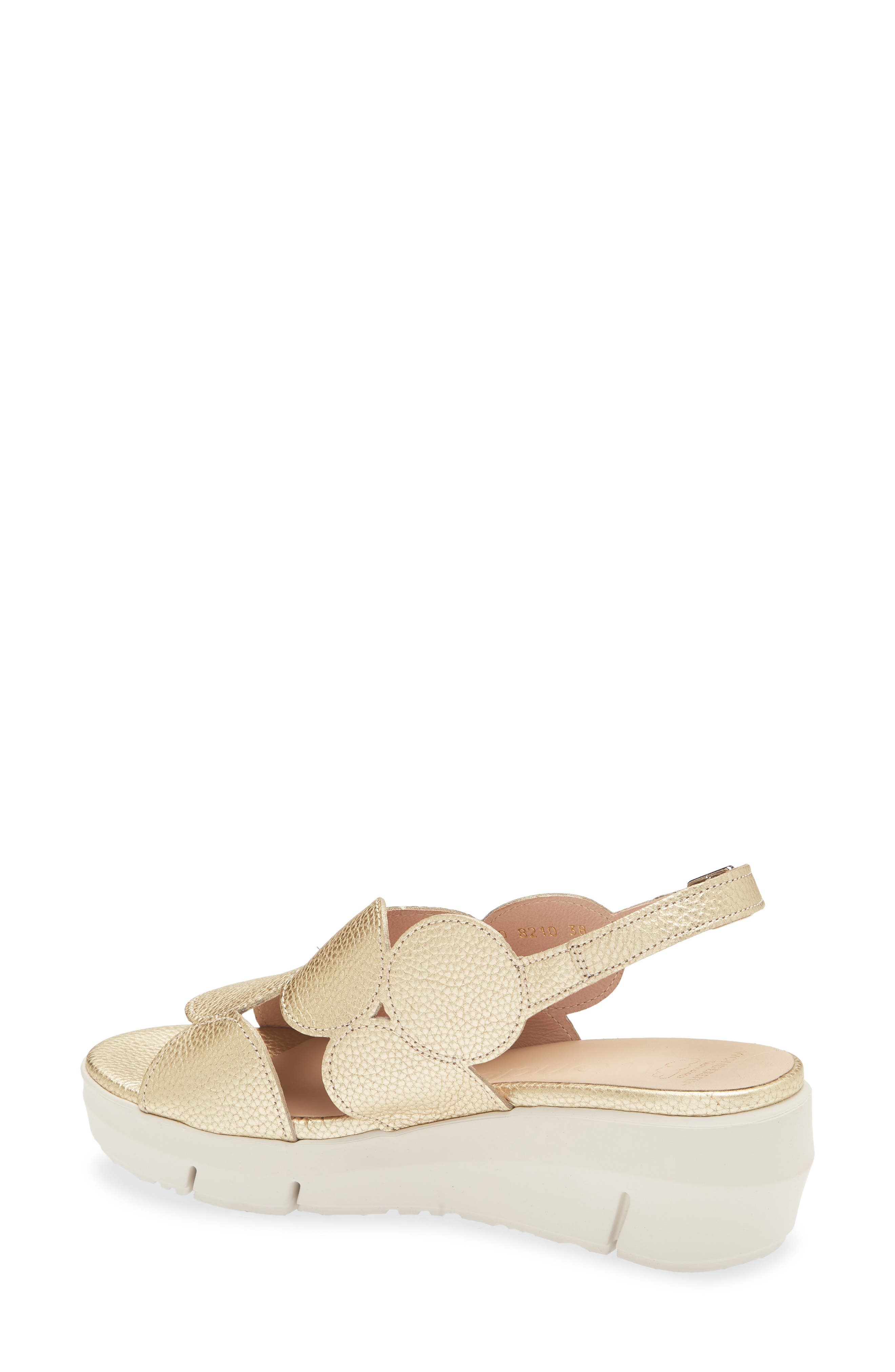 Platform Sandal, Alternate, color, MAX PLATINO