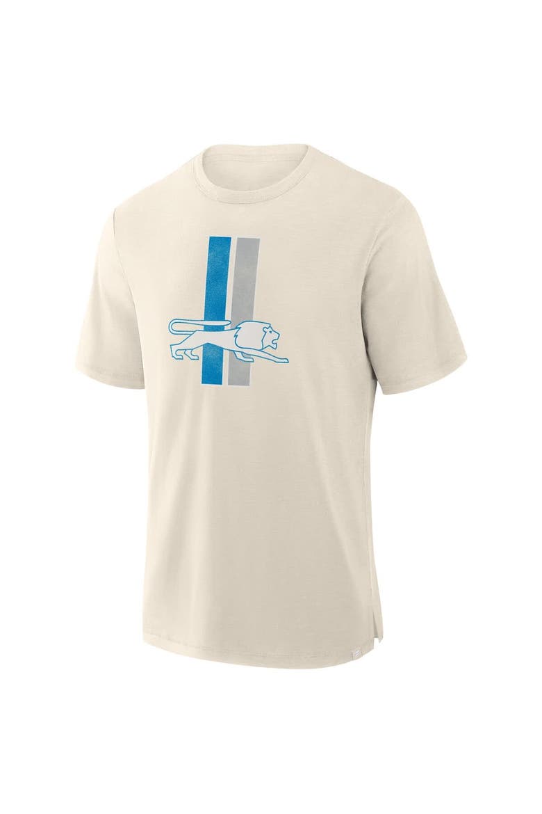 Men's Fanatics  Cream Detroit Lions Slub T-Shirt, Alternate, color, Cream