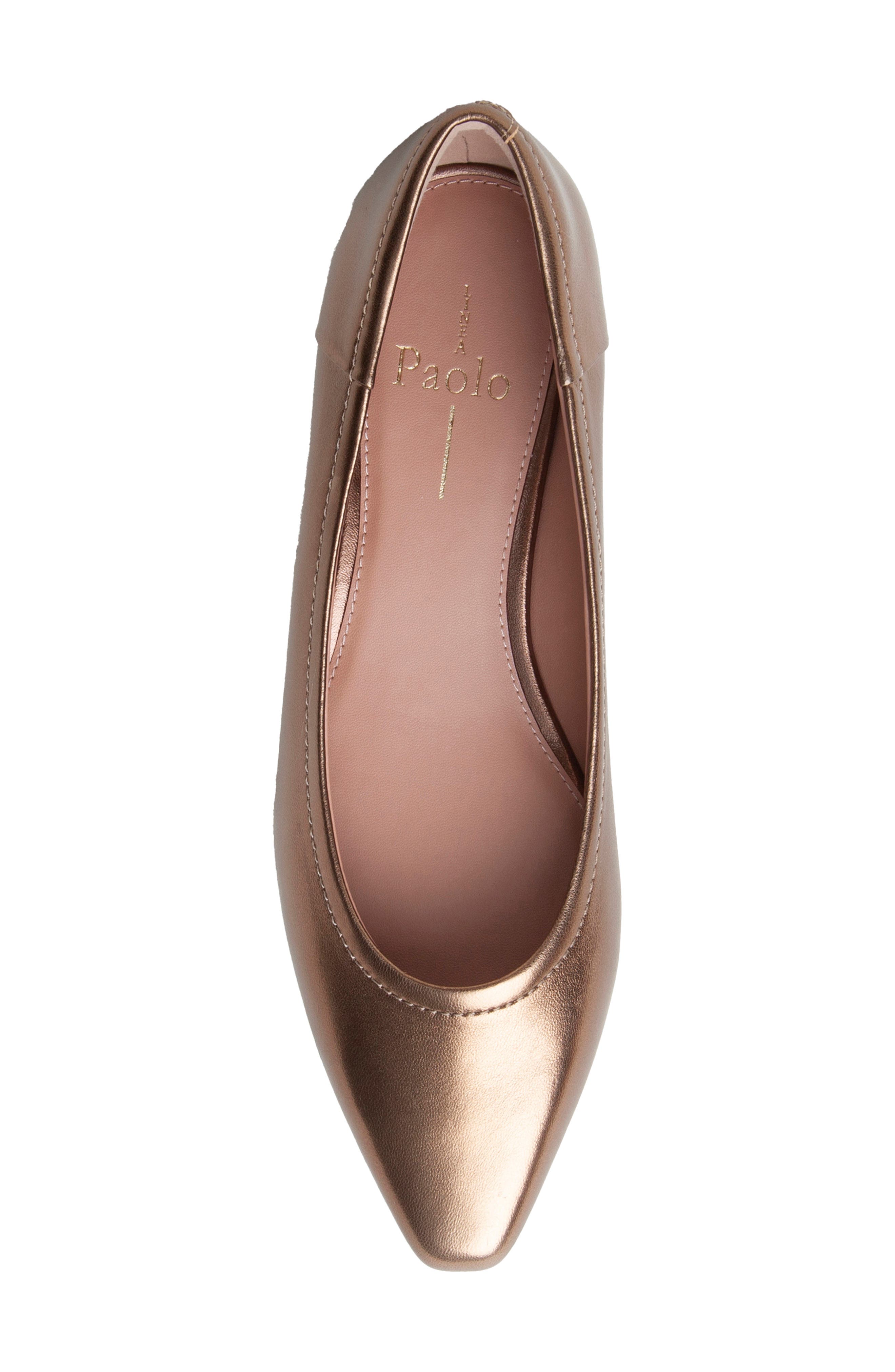 Linea Paolo Becky Pump, Alternate, color, Bronze