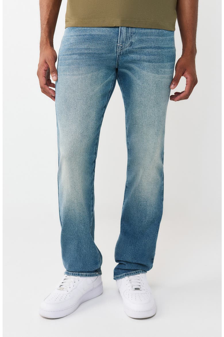 Ricky Flap Pocket Straight Leg Jeans, Main, color, MEDIUM HORIZON