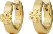 Tory Burch Icon Huggie Earrings