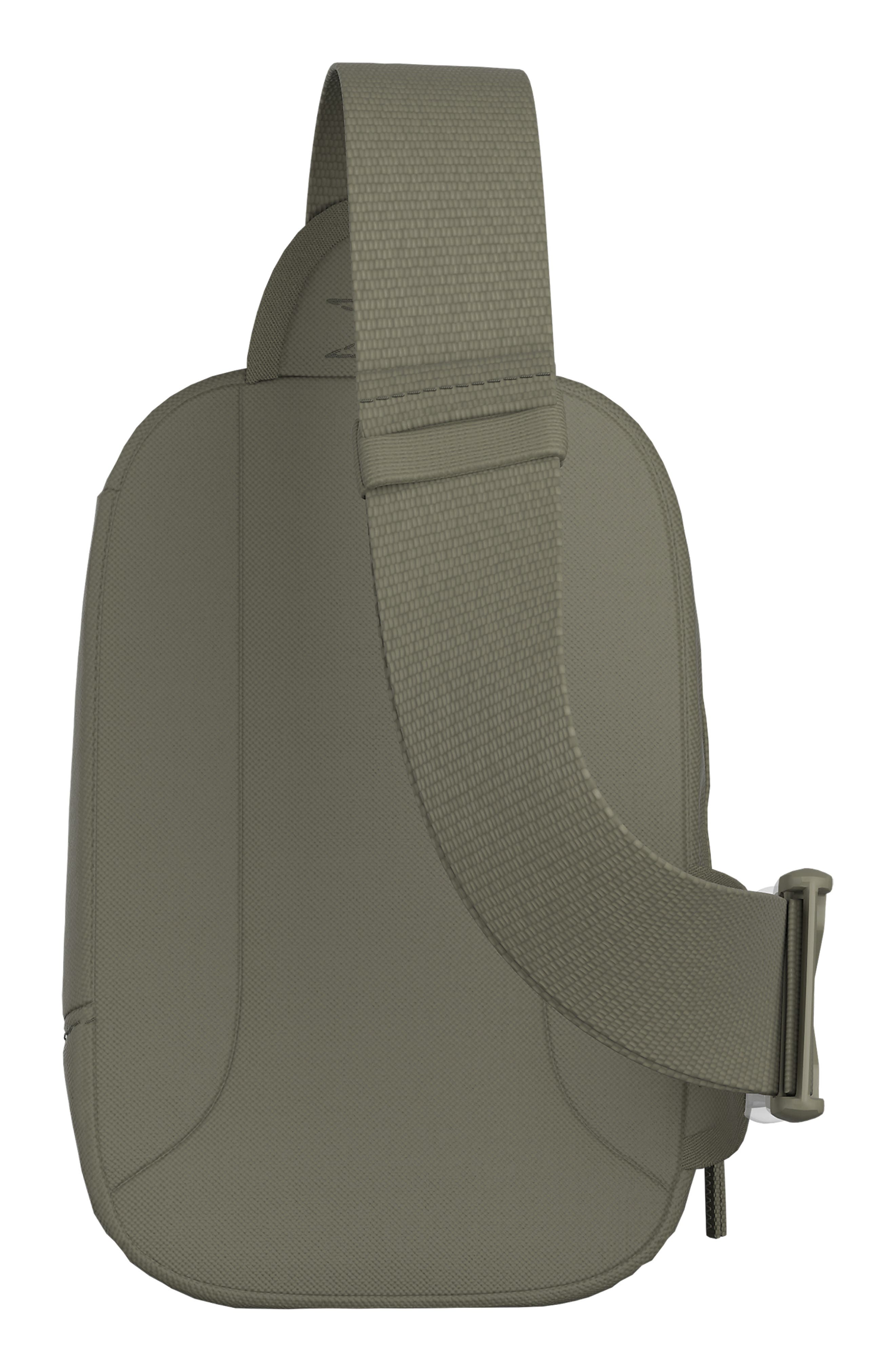 adidas Prime Mini Sling Crossbody Bag, Alternate, color, Olive Strata Green