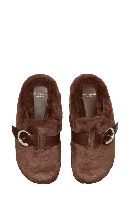 Kate Spade New York Halo Faux Fur Clog In Multi