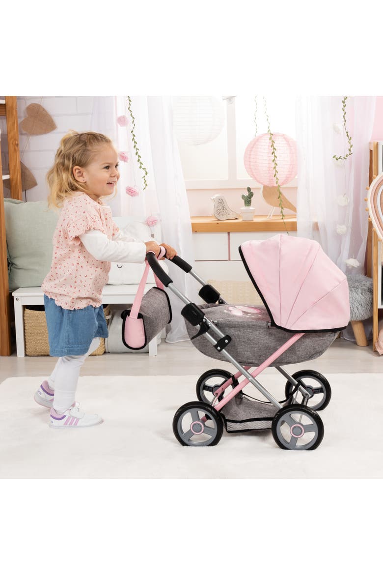 4 in 1 Toy Baby Doll Pram Stroller Cosy Set - Dolls Up to 18 Inch, Alternate, color, Multicolored