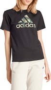 adidas Camo Logo Cotton Graphic T-Shirt