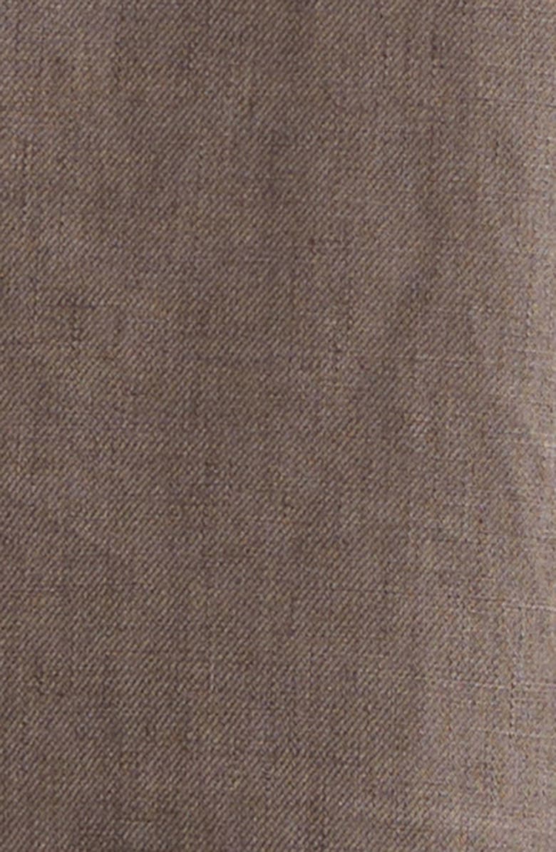 ZEGNA Oasi Lino Linen Suit Jacket, Alternate, color, Medium Brown Solid