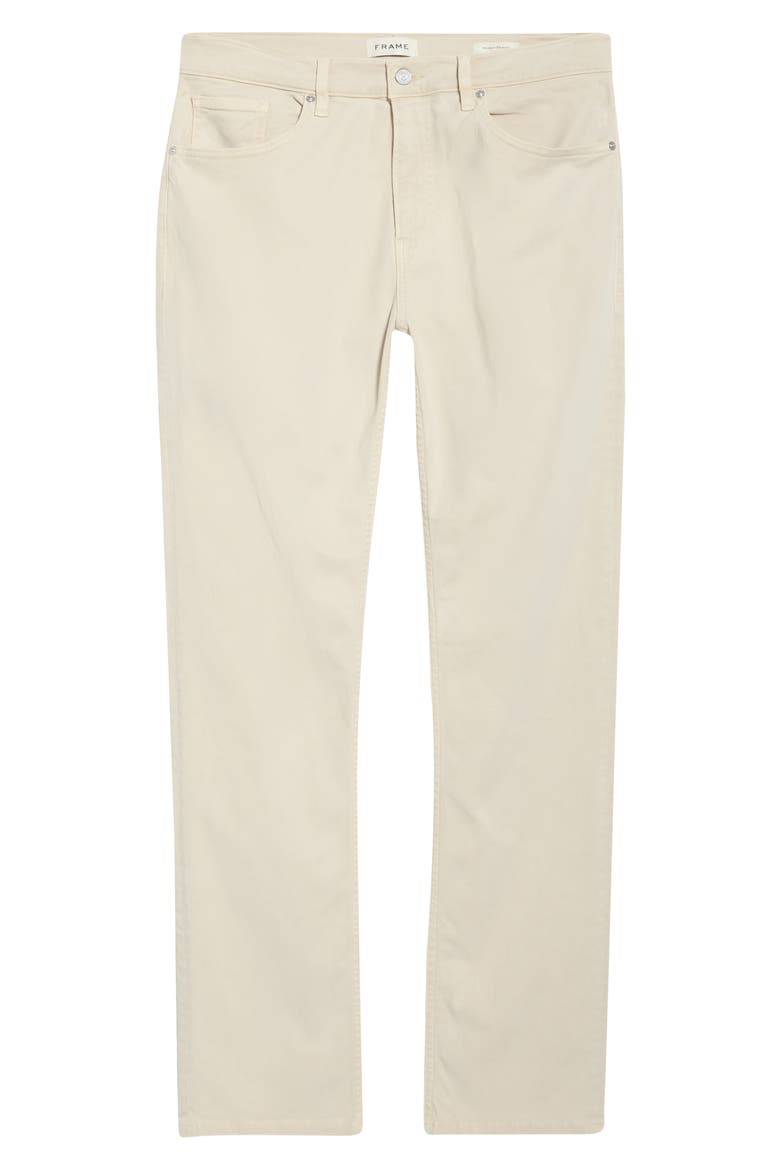 Modern Straight Leg Jeans, Alternate, color, MILK BEIGE
