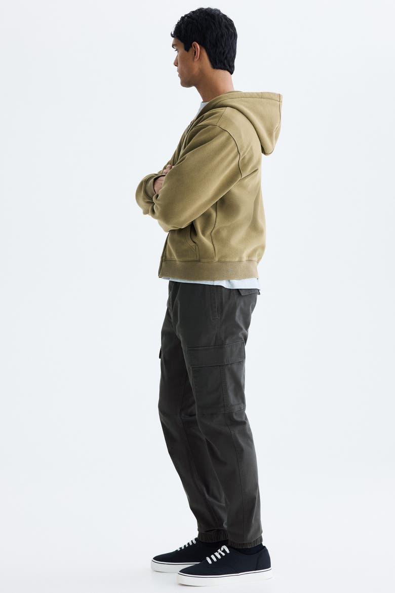 Slim-Fit Cargo Pants, Alternate, color, Dark gray