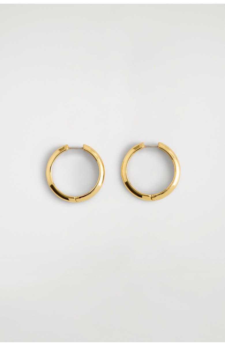 COS Hoop Earrings, Alternate, color, Gold