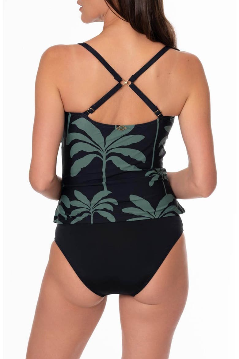 Eden Cami Tankini Top, Alternate, color, BLACK