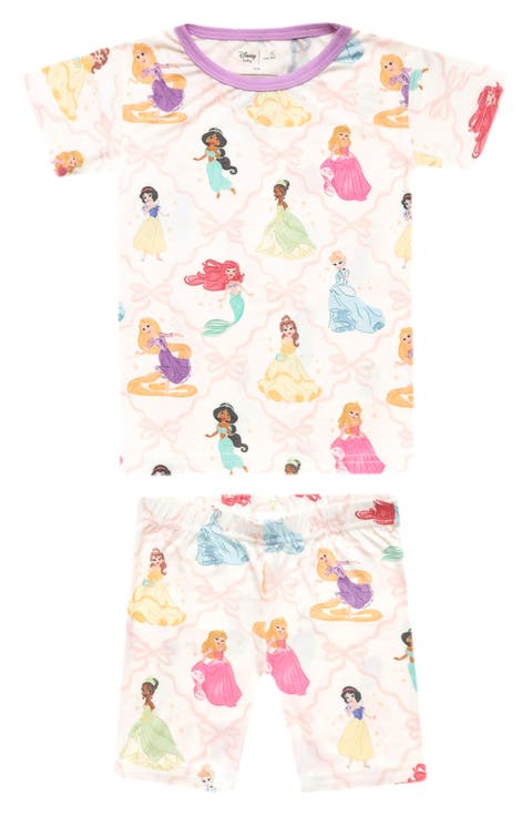 Disney Princess Fitted Two-Piece Short Pajamas (Baby)