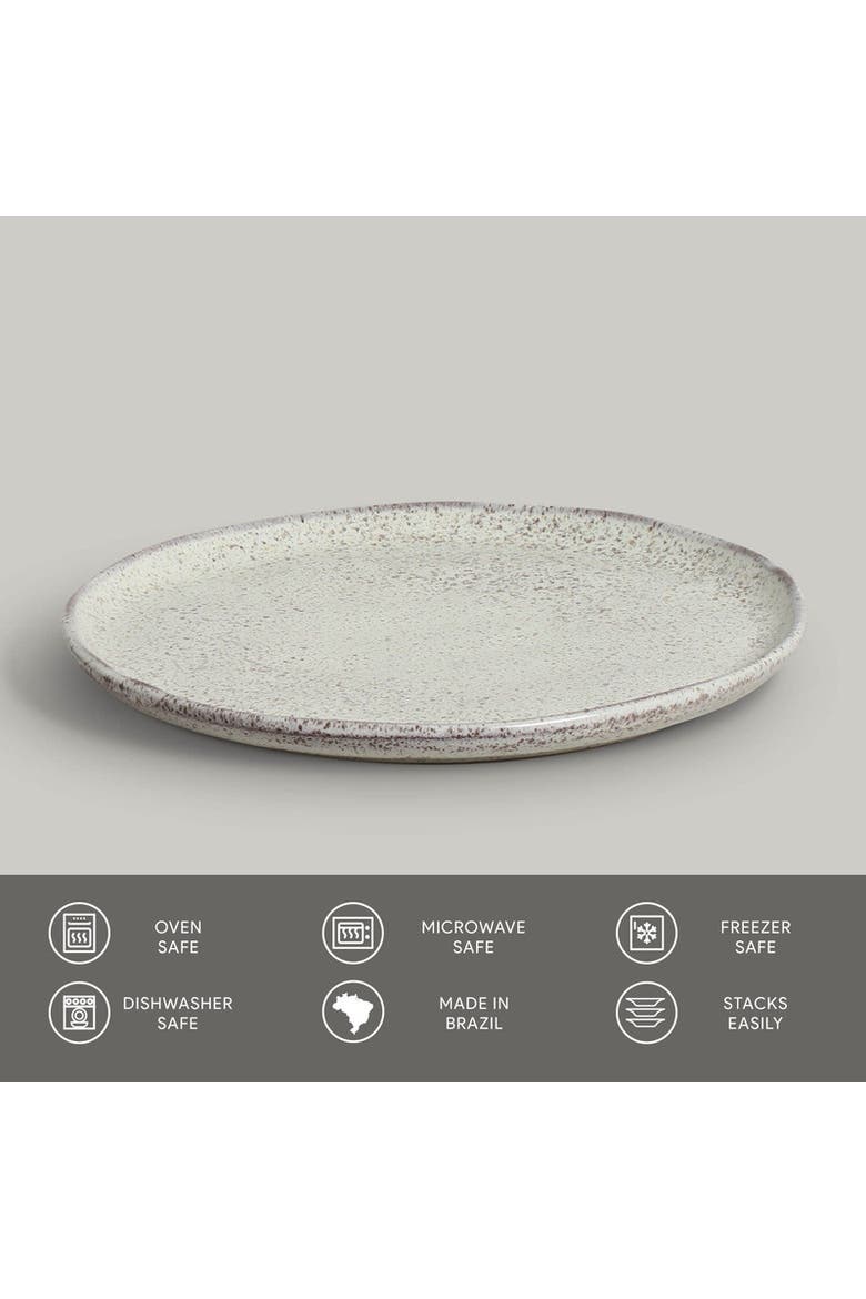 Dessert Plate Set of 6, Alternate, color, Pistache