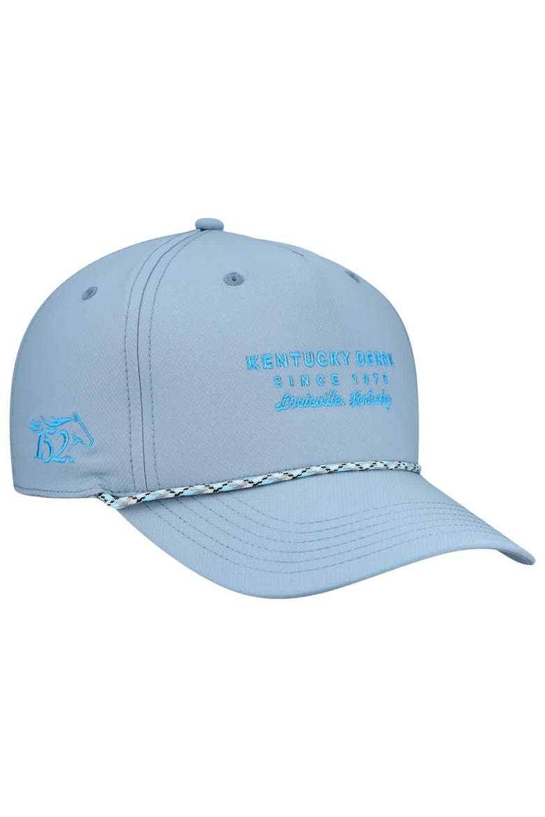 Men's Ahead Blue 152nd Kentucky Derby Alto Rope Performance Adjustable Hat, Main, color, Blue