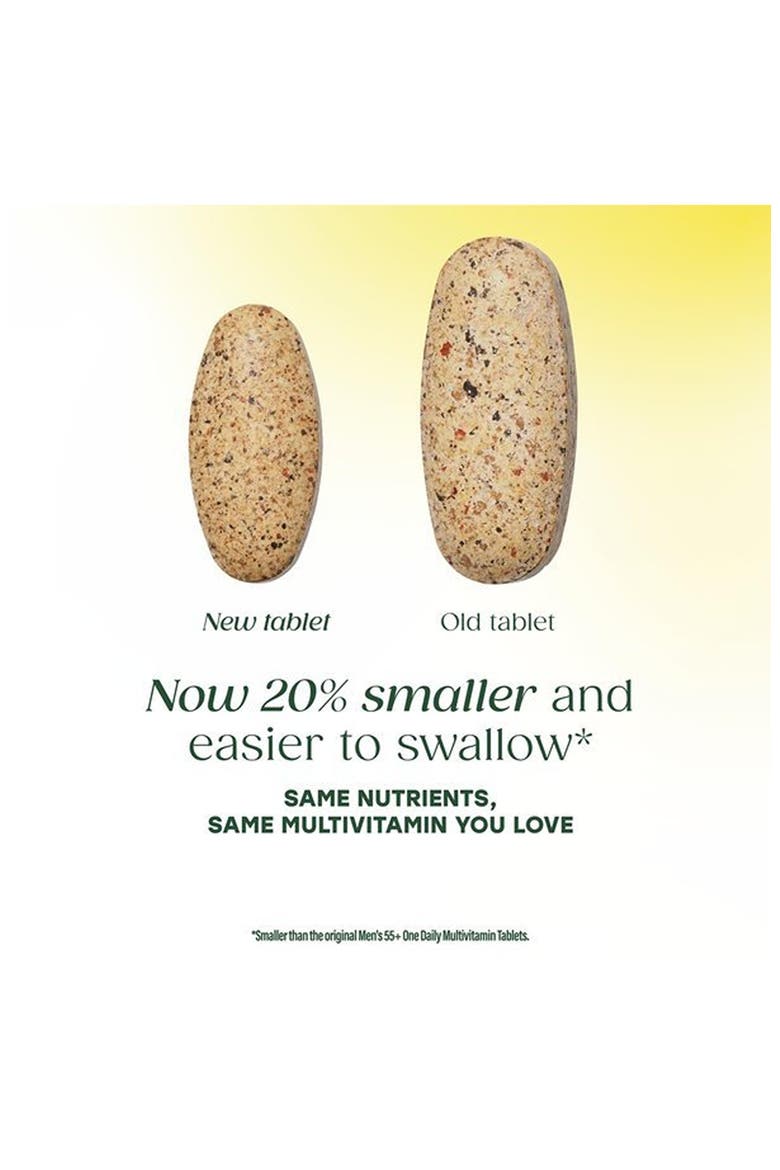 One Daily Multivitamin for Men 55+ with Methylated B12, Healthy Aging, Vegetarian, 120 Tablets, Alternate, color, None