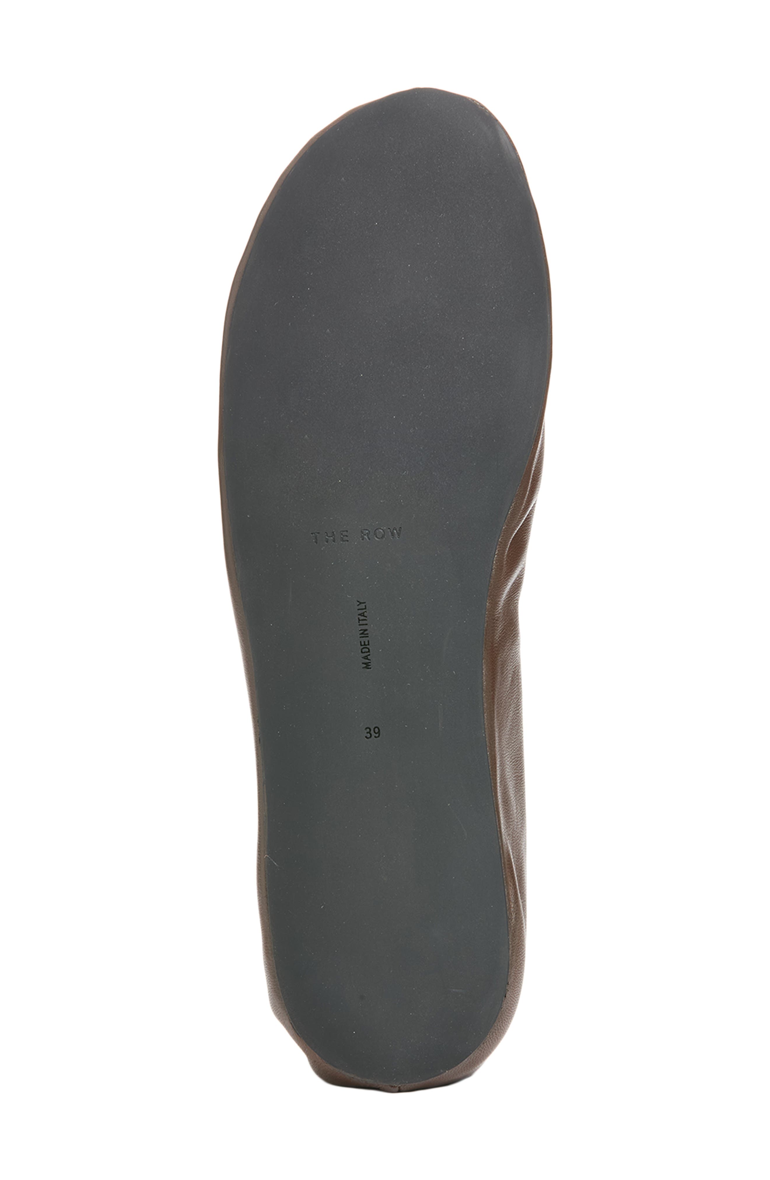 Stella Ballerina Flat, Alternate, color, MEDIUM BROWN