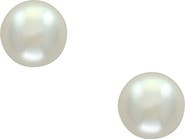 EFFY 14K Yellow Gold Akoya 6x6.5mm Pearl Stud Earrings