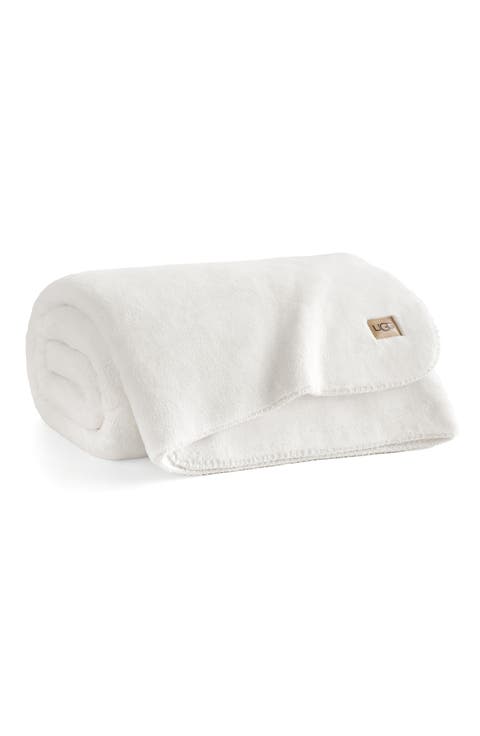 Sage Plush Throw Blanket