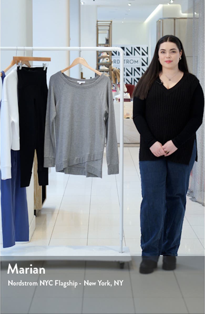 Leanna Feather Fleece Tunic, sales video thumbnail