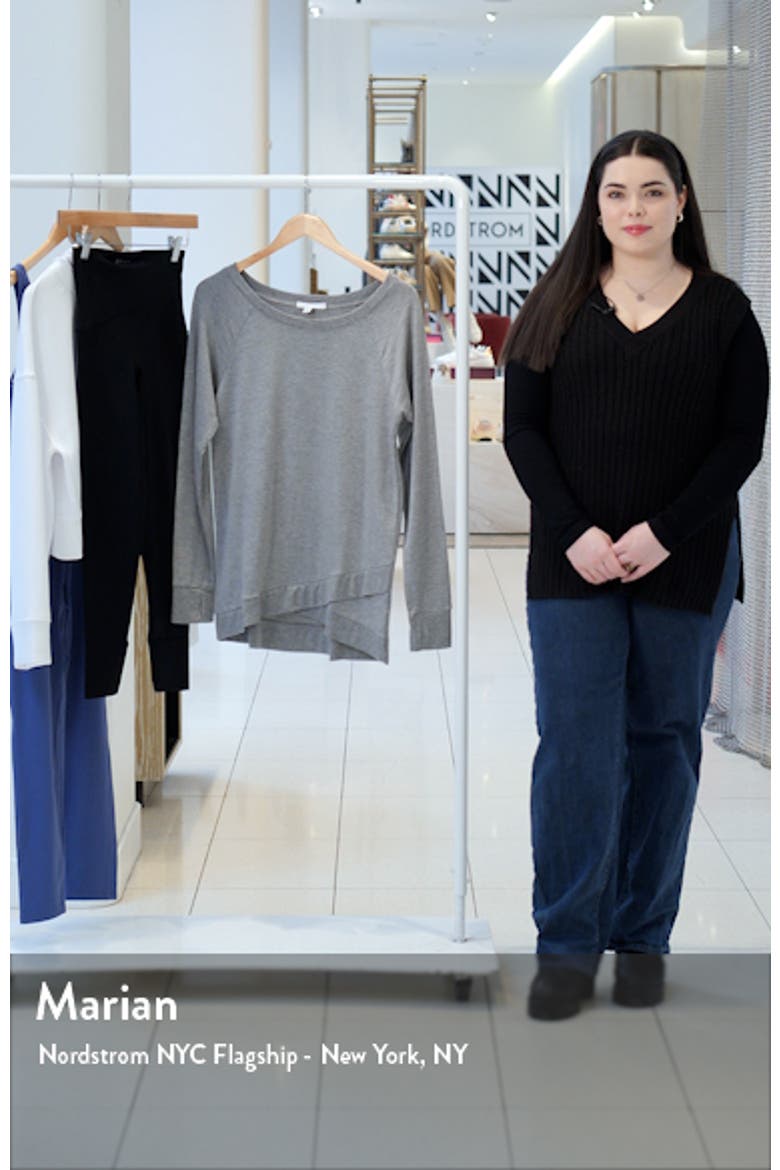 Leanna Feather Fleece Tunic video