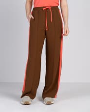 Kettlewell Drawstring Waist Side Stripe Trousers