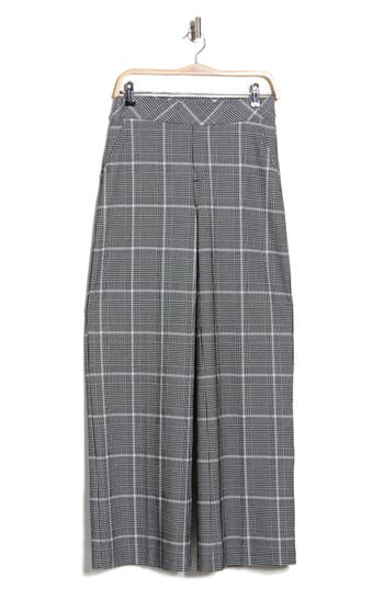 Elie Elie Tahari Wide Leg Trousers In Gray