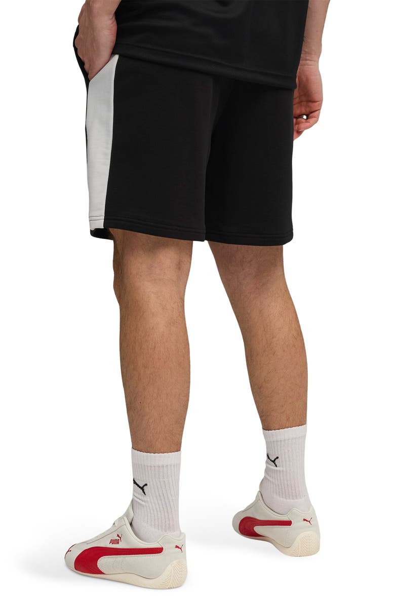PUMA T7 Relaxed Shorts, Alternate, color, Puma Black