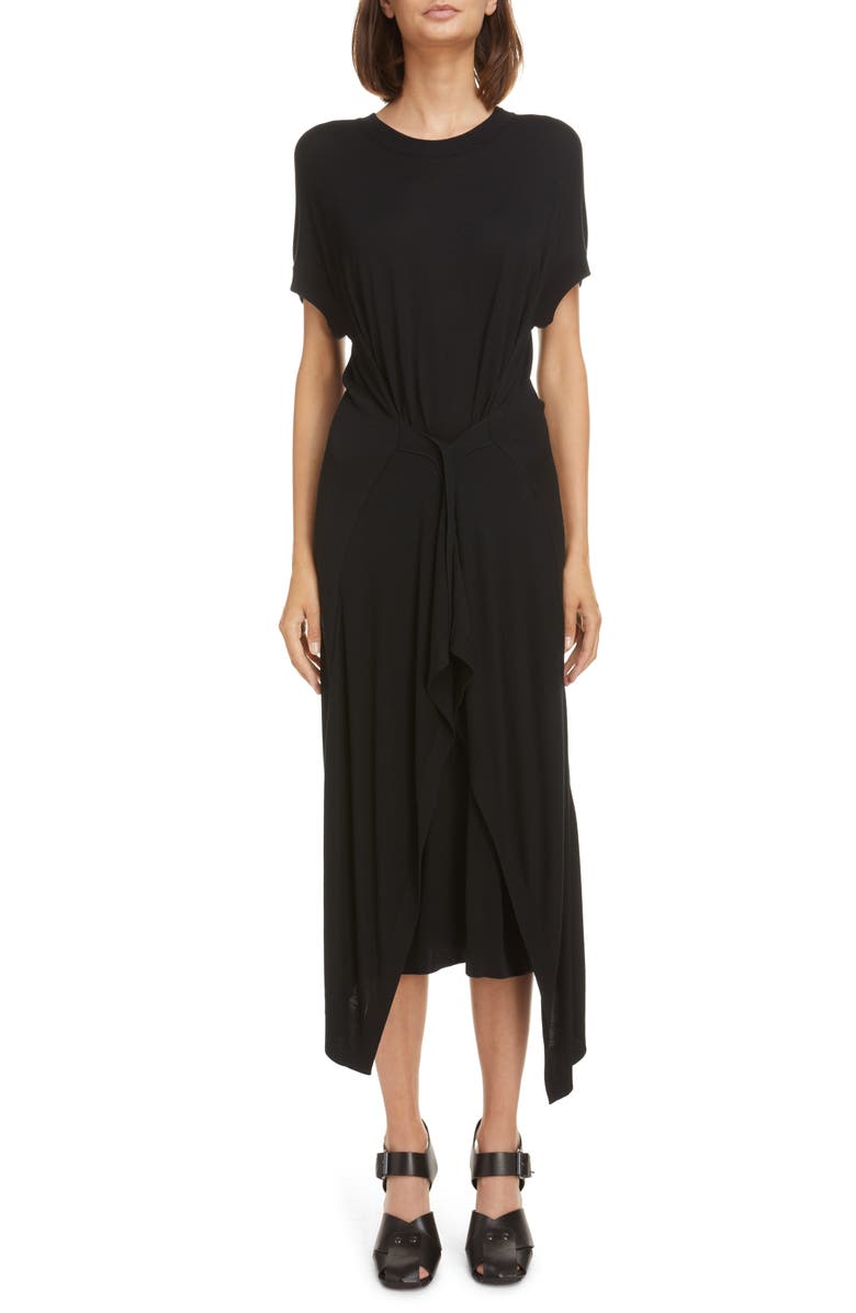 Lemaire Double Layer Midi Sweater Dress, Main, color, 