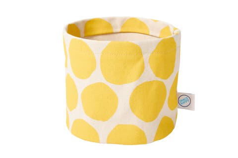 Large Circles Round Bin/Canvas Planter