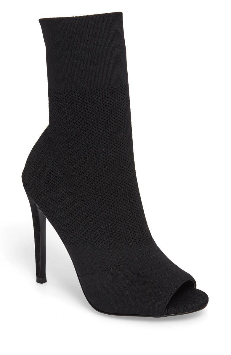 Steve Madden Kristi Peep Toe Bootie, Main, color,