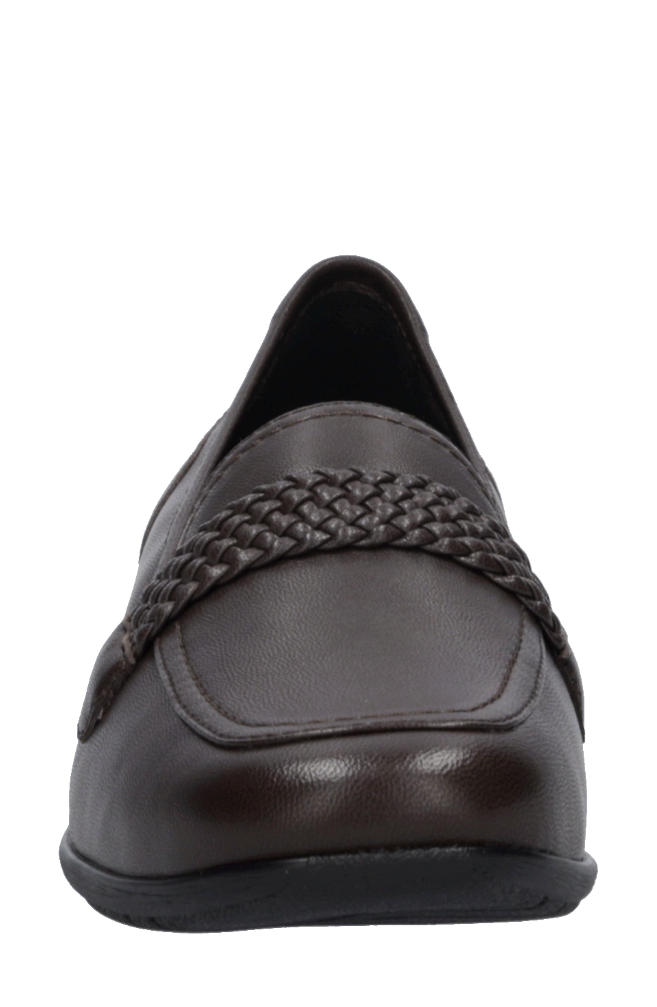 Fenja Loafer, Alternate, color, CHOCOLATE