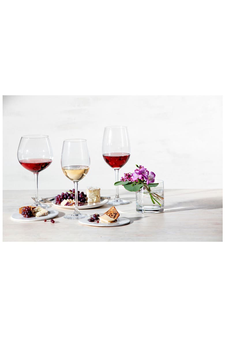 Schott Zwiesel Classico Set of 6 Claret Wine Glasses, Alternate, color, CLEAR