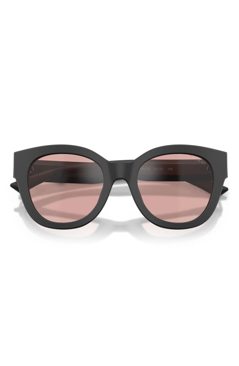 Jimmy Choo 51mm Round Sunglasses, Alternate, color,