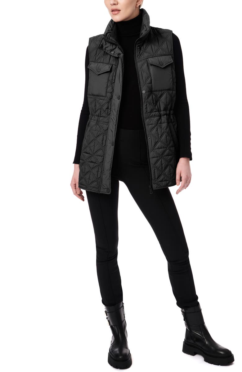 Bernardo Quilted Vest, Alternate, color, 
