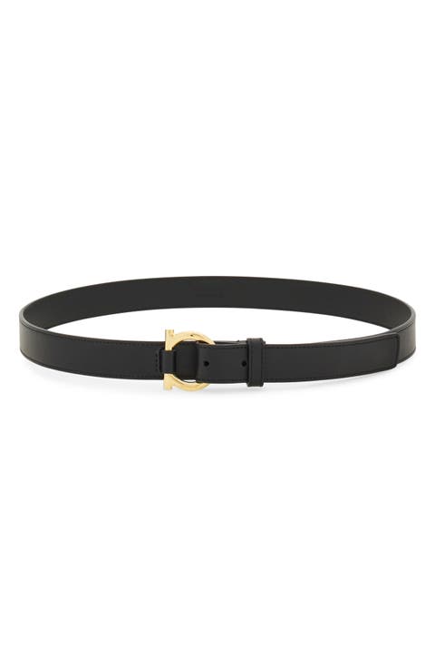 Donna Gancio Leather Belt