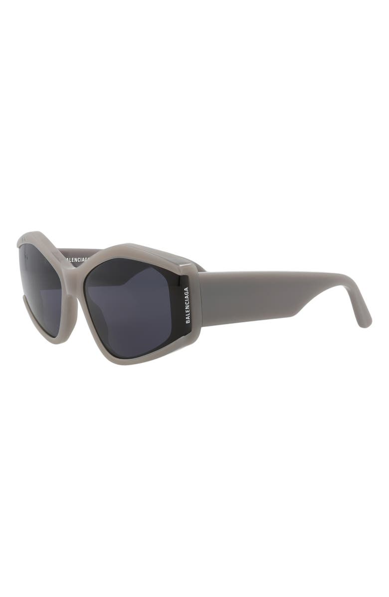 Balenciaga Fashion 66mm Cat Eye Sunglasses, Alternate, color,
