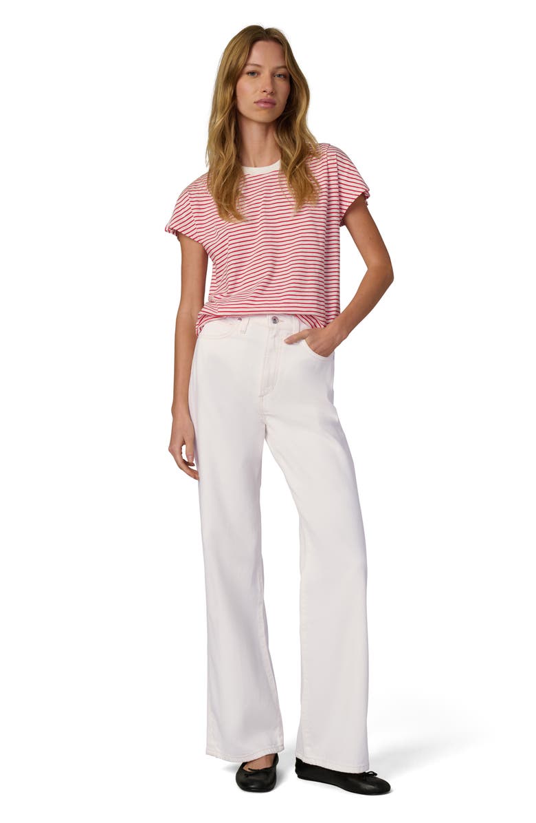 Joe's The Harlowe High Waist Wide Leg Jeans, Alternate, color, Milk