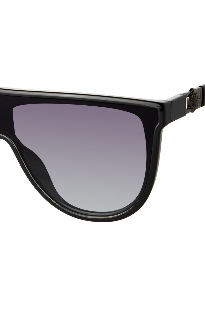 Kurt Geiger London Regent 99mm Oversize Shield Sunglasses, Alternate, color, 