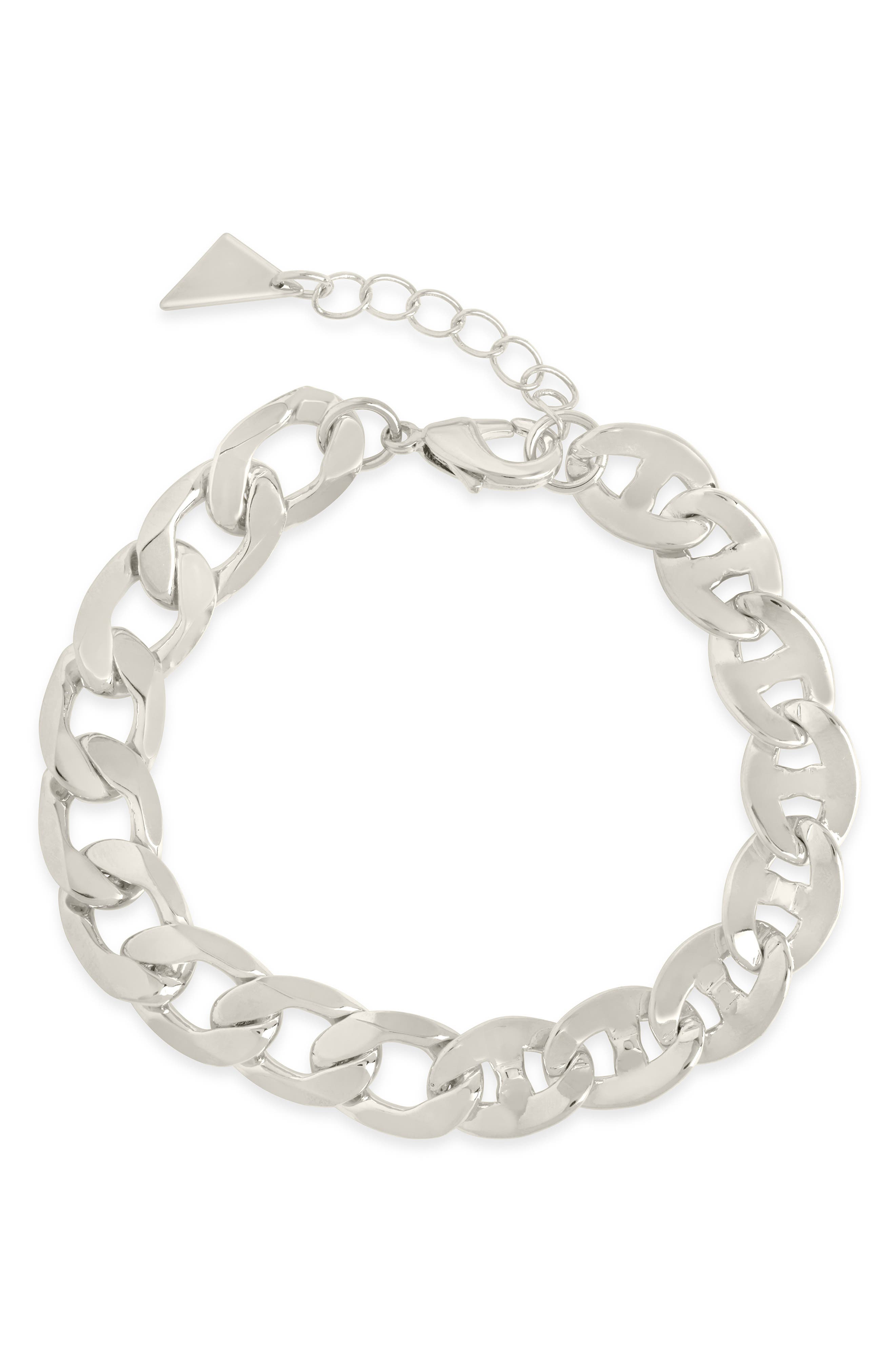Sterling Forever Whitley Chain Bracelet