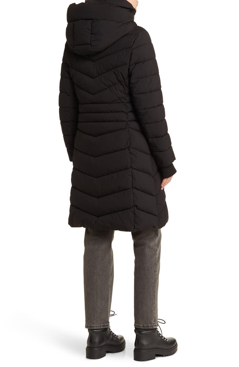 BCBGeneration Water Resistant Midi Puffer Jacket, Alternate, color,