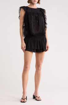 Abound Eyelet Trim Bloomer Shorts